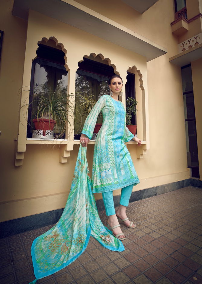 Ryssa By Sadhana Heavy Muslin Silk Printed Salwar Kameez Wholesale Shop In Surat